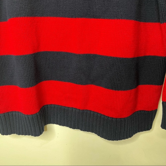 Vintage Lauren Ralph Lauren Logo Quarter Zip Sweater - Picture 15 of 16